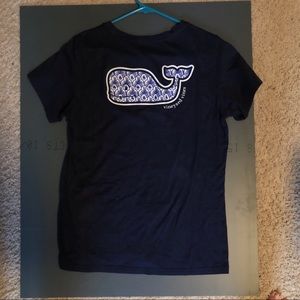 Navy Vineyard Vines Short Sleeve Tee